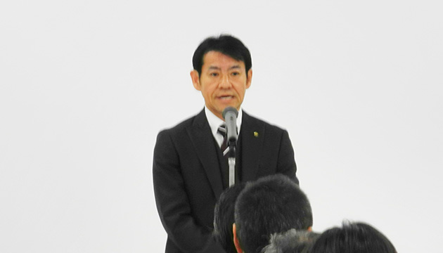 山田聡学長の写真